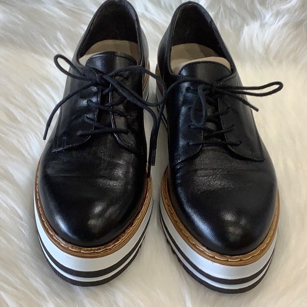 Saks Fifth Avenue Lace Up Platform Sneaker